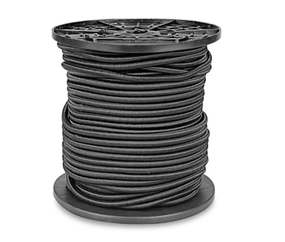 Bungee Cord Roll, 300 ft.L, 3-8 In.D