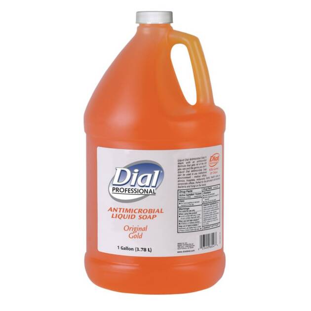 Dial® Liquid Hand Soap, 1 Gallon, (Pack of 4)