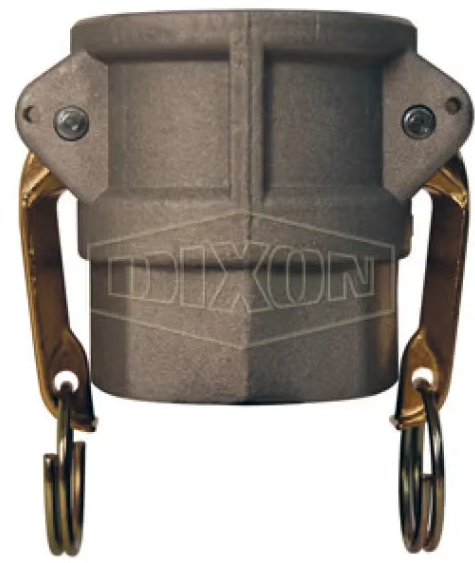 Dixon G600-D-AL Aluminum A380 Global Type D Cam and Groove Hose Fitting
