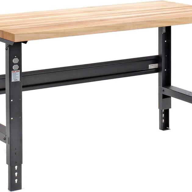 Global Industrial Adjustable Height Workbench C-Channel LegGlobal Industrial Adjustable Height Workbench C-Channel Leg