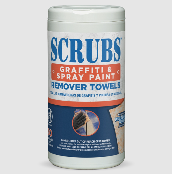 Graffiti and Paint Remover Towels