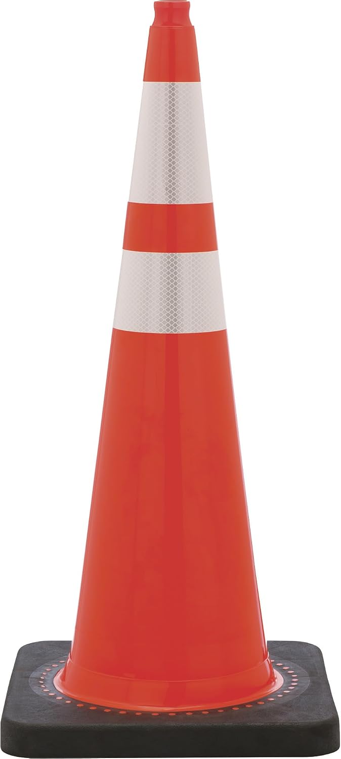 JBC SAFETY PLASTIC RS90055CT3M64 Revolution, Rs Wide Body Traffic Safety Cone With