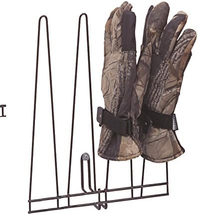 Rack'Em Glove Drying Rack - Wall Mount Dryer Racks for Hats, Gloves, Socks - Mitten Tree - 4 Pair Mounted Organizer - Image 2