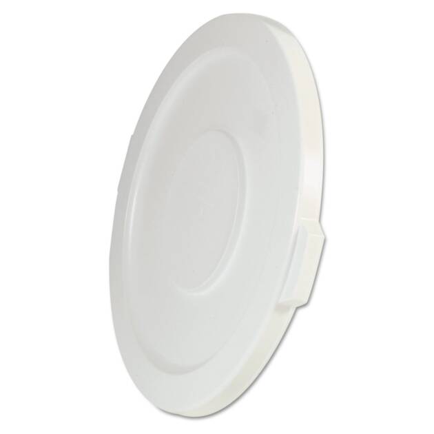 Rubbermaid Commercial FG263100WHT Brute Heavy-Duty Round Waste