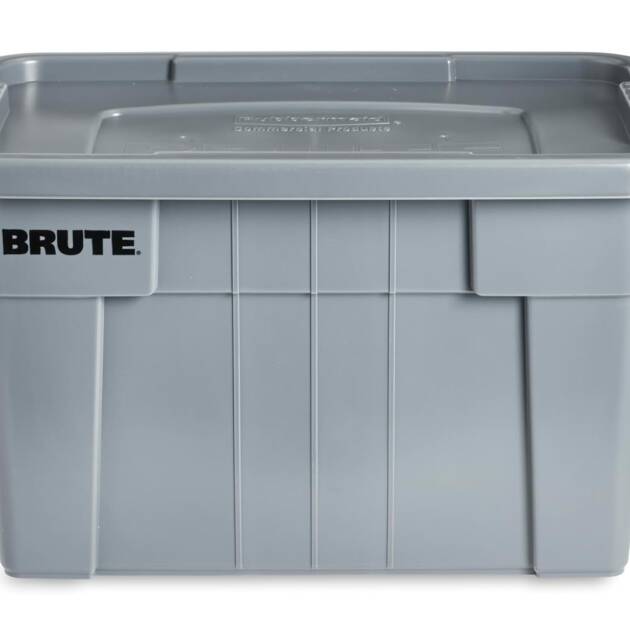 Rubbermaid Commercial Products BRUTE Tote with Lid1