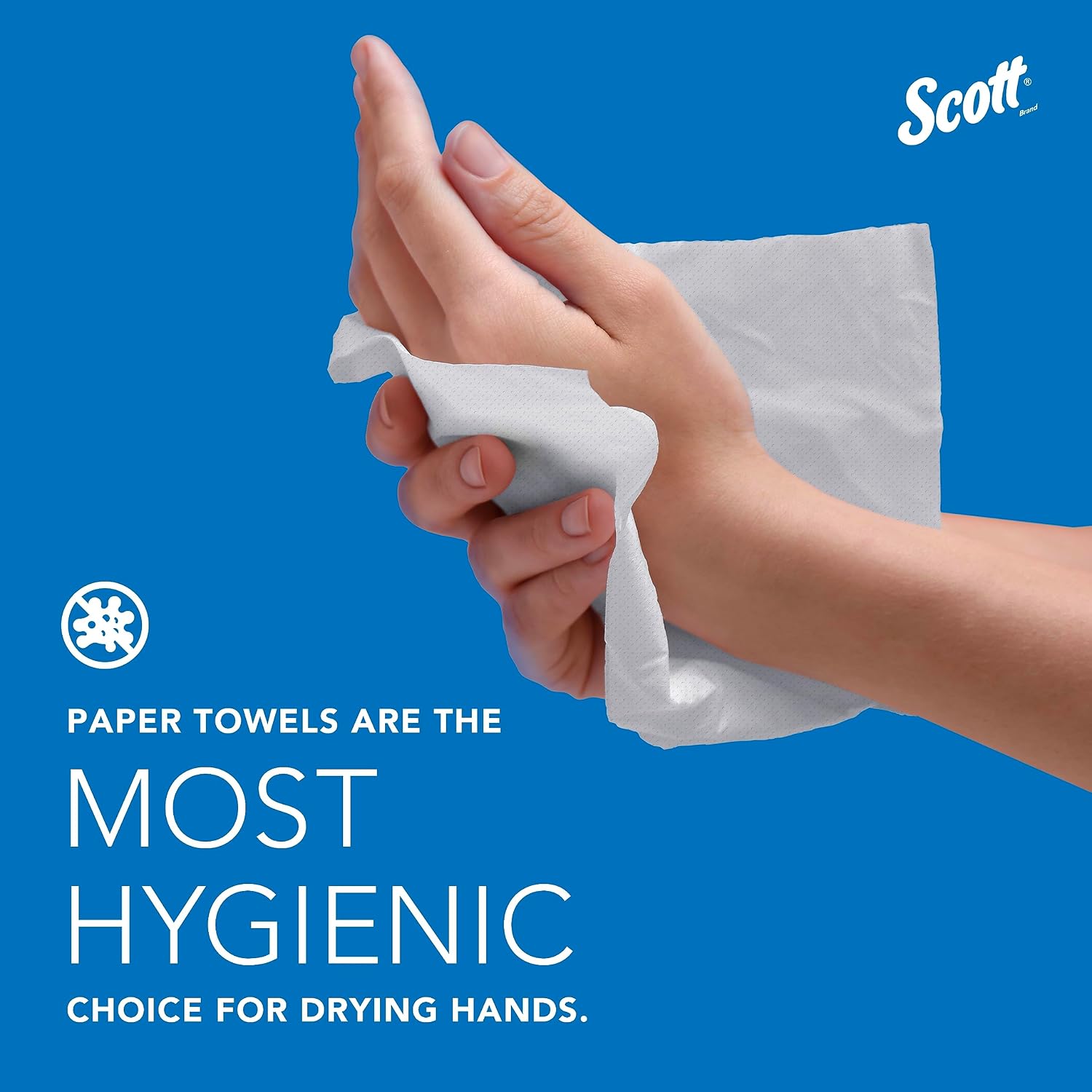 Scott Professional Automatic Hard Roll Paper Towel Dispenser (34348) - Black, Wall Mounted, Compatible with Scott Pro Blue Core Towels