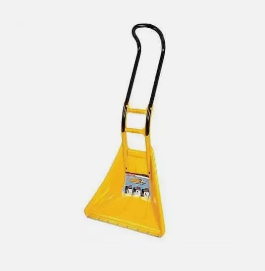 Snow Shovel, 32 in Aluminum Integrated Mid-Grip Handle